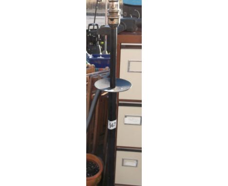 A wrought Iron Lamp