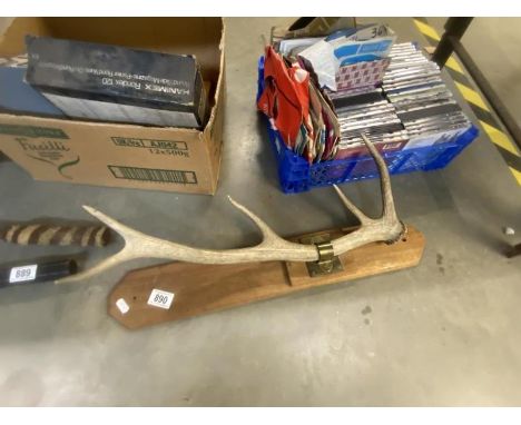 Vintage antler hat/coat rack 