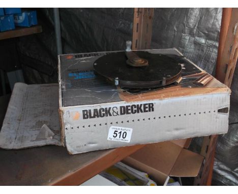 A B&amp;D Jigsaw and a Vintage Cable Puller 