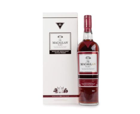 The Macallan Ruby Highland Single Malt Scotch Whisky, 43% vol 700ml, in original cardboard sleeve (one bottle)