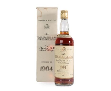 The Macallan Single Highland Malt Scotch Whisky 18 Years Old Special Selection 1964, bottled 1982, 43% vol 75cl, in original 
