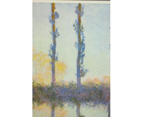 Monet's Years at Giverny, a mid 20th century exhibition poster from the Metropolitan Museum of Art dated 22nd April - 9th Jul