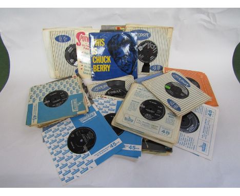 A collection of 1950's/1960's RNR, Surf, Pop and other 7" singles and EP's including The Ventures, The Spotnicks, The Eagles,