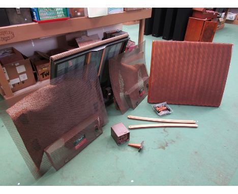 A quantity of Quad Electrostatic speaker spares