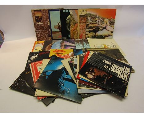 A collection of assorted Rock, Jazz, Pop and other LP's including Led Zeppelin, The Who, The Rolling Stones, Grateful Dead, J