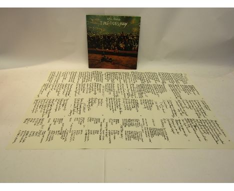 NEIL YOUNG: 'Time Fades Away' LP, K 54010 with large fold out lyric insert