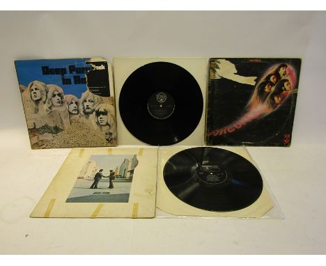 Five assorted LP's to included Black Sabbath 'Black Sabbath' (no sleeve), The Jimi Hendrix Experience 'Backtrack 10- Are You 