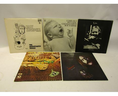 ROY HARPER: Five LP's to include 'The Sophisticated Beggar' reissue on Big Ben Records BBX 502, 'Come Out Fighting Ghengis Sm