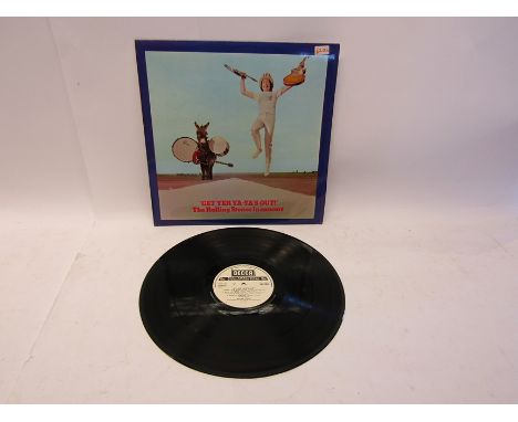 THE ROLLING STONES: 'Get Yer Ya-Ya's Out!- The Rolling Stones In Concert' LP, promo, SKL 5065 (vinyl EX, price sticker presen