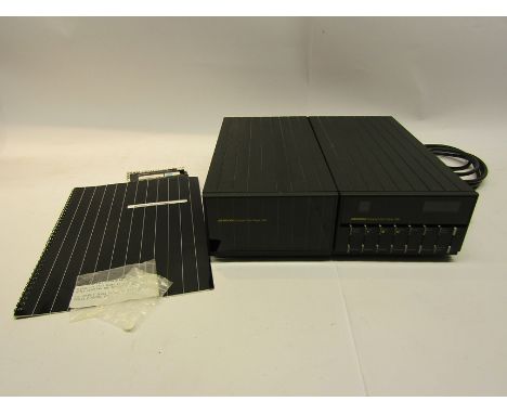 A Meridian 206 CD player with manual, serial no. U 100606