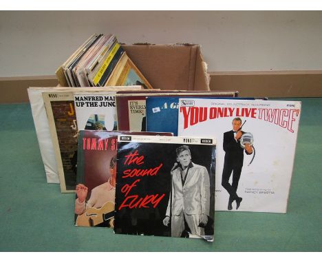 A collection of LP's by 1950's and 1960's artists including Dusty Springfield, Billy Fury, Manfredd Mann, P.J. Proby, Bobby V