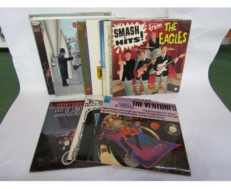 Twenty two Rock 'N Roll, Surf and Pop LP's including The Ventures, Bill Haley and His Comets, The Spotnicks, Shane Fenton &am