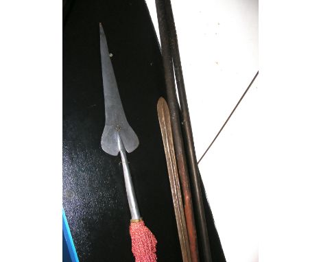 Four assorted vintage tribal spears CONDITION REPORT Our team of trusted experts are on hand to help and always endeavour to 