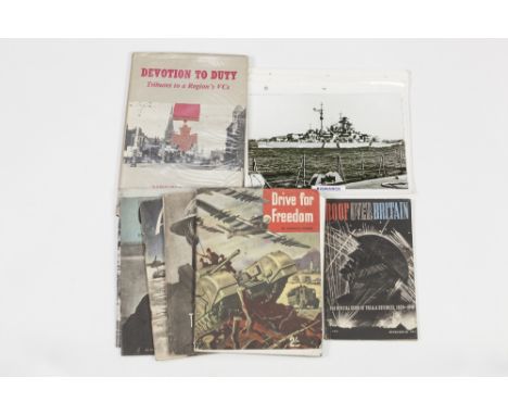 Roof Over Britain. The Official Story of the A.A. Defenses 1939. TOGETHER WITH A SELECTION OF OTHER World War Publications Ar