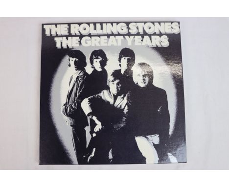 Vinyl - The Rolling Stones The Reat Years 4 LP box set GROL-A-119 complete with insert, vg++