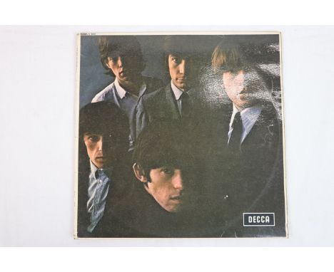 Vinyl - The Rolling Stones No 2 LP mono LK4661 with Blind Man text, Vinyl VG+