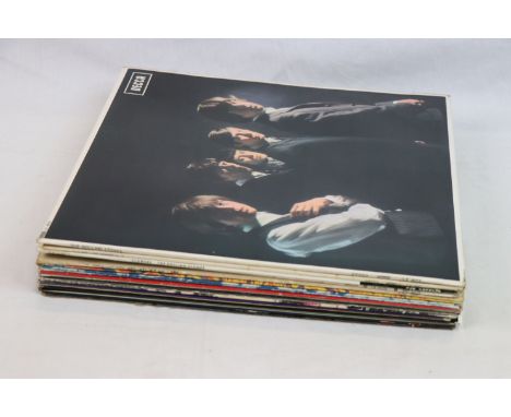 Vinyl - Collection of 13 The Rolling Stones LPs to include No 1 Decca Mono LK4650, No 2 Decca Mono LK4661, Let It Bleed SKL50
