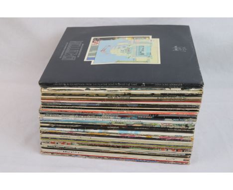 Vinyl - Collection of approx 40 x vinyl LP's spanning the genres and decades to include Led Zeppelin, Moody Blues, The Who, T
