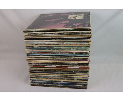 Vinyl - Collection of approx 80 x vinyl LP's spanning the genres and decades to include The Rolling Stones, Jimi Hendrix, Pin
