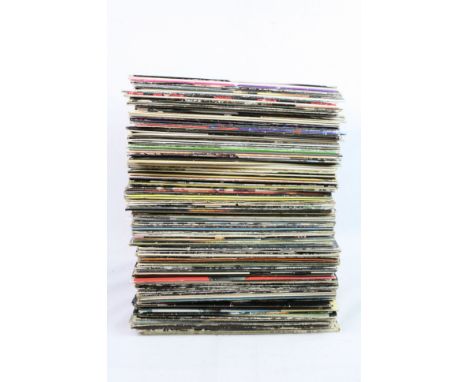 Vinyl - Collection of approx 100 x vinyl LP's spanning the decades and the genres to include Pink Floyd, Kate Bush, Yes, Davi