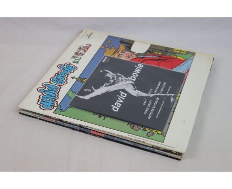 Vinyl - Five David Bowie LPs to include The Man Who Sold The World Mercury stereo SR61325, 1980 promo RCADJL13545, Original S