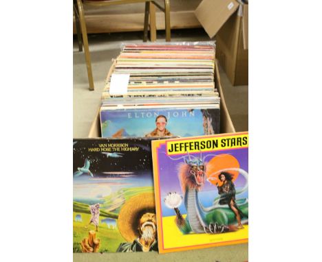 Vinyl - Collection of approx 100 x vinyl LP's spanning the genres and the decades to include The Beatles, The Rolling Stones,