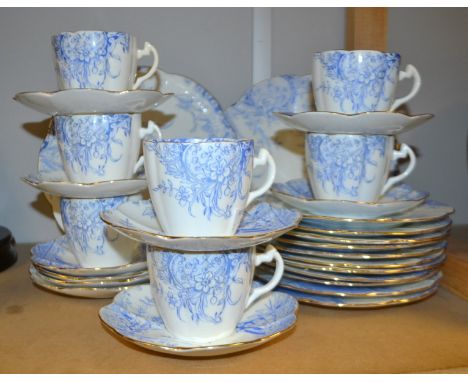 A Wileman and Co. Kensington Print tea service
