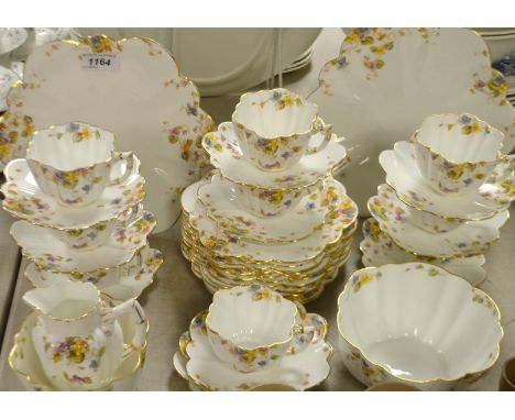 A Wileman and Co. Foley china tea service.