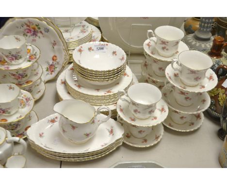 A Richmond Bone China Rose Time Tea and dinner service, for six