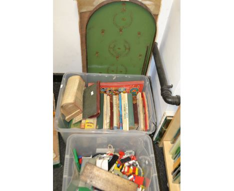 Toys - Lego, bagatelle board;  Childrens annuals;  etc 