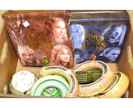 Decorative Ceramics - Royal Doulton; Sylvac; Lord of the Rings Collectors plates