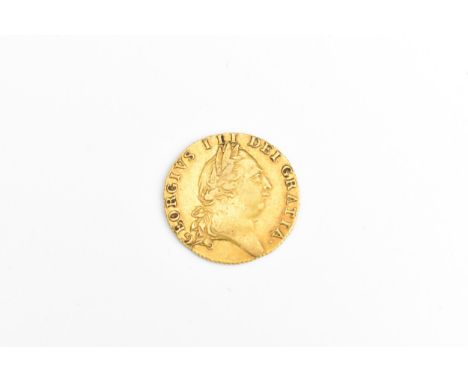United Kingdom - George III (1760-1820), 1788 'Spade' one Guinea, having fifth laureate portrait of King George III, right, .