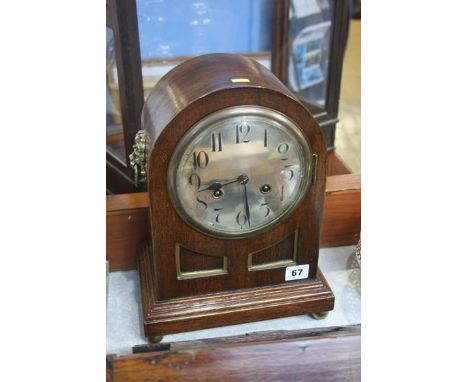 Mahogany bracket clock