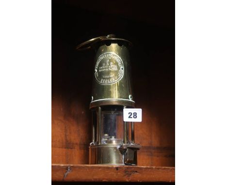 An Eccles Miner's lamp