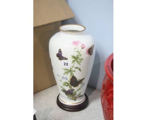 John Wilkinson Butterfly vase