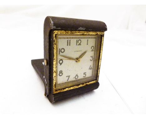 JUNGHANS VINTAGE CLOCK. Vintage Junghans travel alarm clock