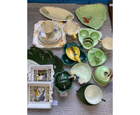 A large selection of Carltonware ceramics and other 