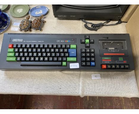 A vintage Amstrad 64k CPC464 computer console in working order 