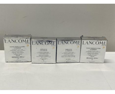 Two Lancome Ultra Cushion Longwear Compact refills, Two Lancome Miracle Cushion Compacts 