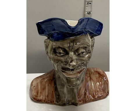 A collectable Buccaneers of Britain character jug by David Sharp (Rye Pottery) 