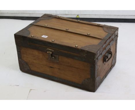 Vintage pine trunk 