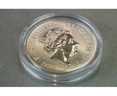 2018 silver proof ' Year of the Dog ' two pound coin 