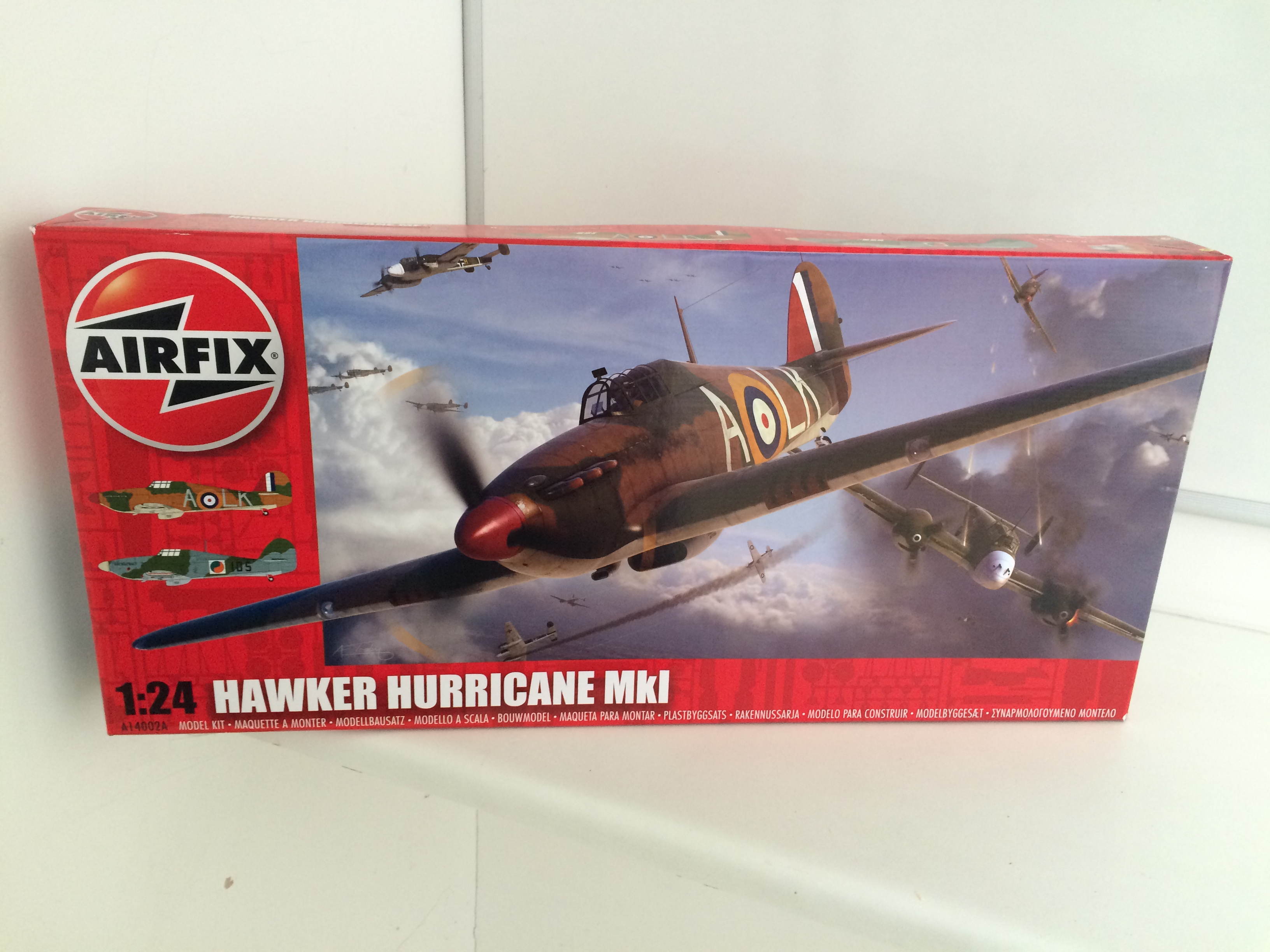 Airfix 1 24 Scale Hawker Hurricane Mk 1 Kit A14002a