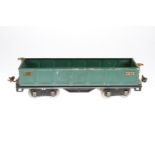 Lionel offener Güterwagen 512, Spurweite 54, grün, LS, L 28,5, Z 3