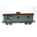 Märklin Gepäckwagen 2998, Spur 1, HL, mit 2 ST, je 2 Fremdbohrungen in Stirnseiten,