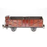 Märklin Hochbordwagen 1771, Spur 1, CL, mit BRH und 2x2 LT (ergänzt), L 27, Z 4