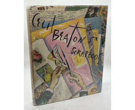 Beaton (Cecil) Scrapbook, first edition 1937, illustrations, some colour, original half cloth over rose wallpaper boards, pic