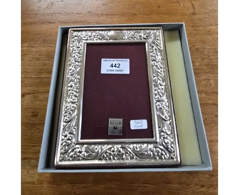 SILVER PLATED PICTURE FRAME     