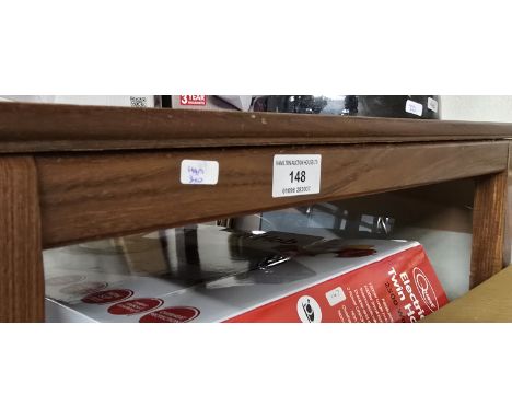 TEAK SIDE TABLE     
