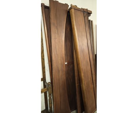 MAHOGANY BED FRAME     